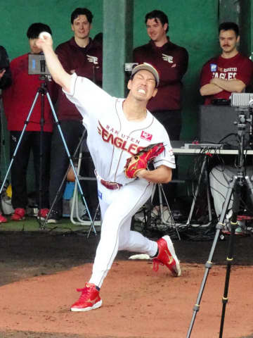 楽天 マエケン148キロ！に「1つ安心材料」と安ど 「今後調整に余裕が出る」 三木谷オーナーの前でブルペン31球