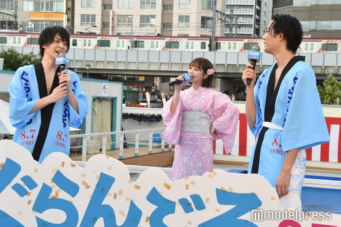 犬飼貴丈、与田祐希、竜星涼(C)モデルプレス