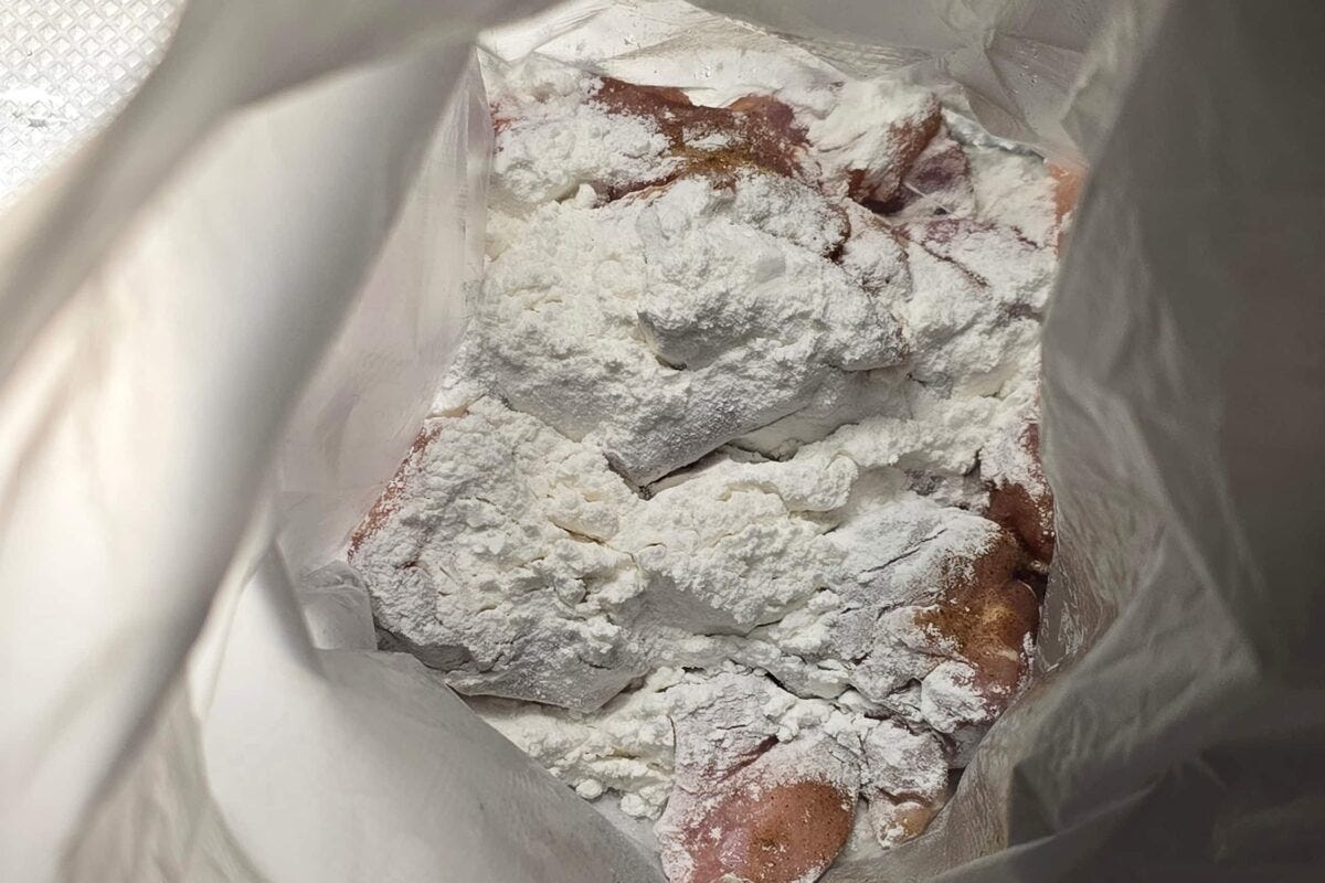 カリカリチキンのニラだれ
