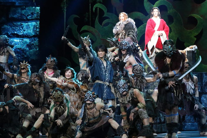 舞台「キングダム」ゲネプロより(提供写真)