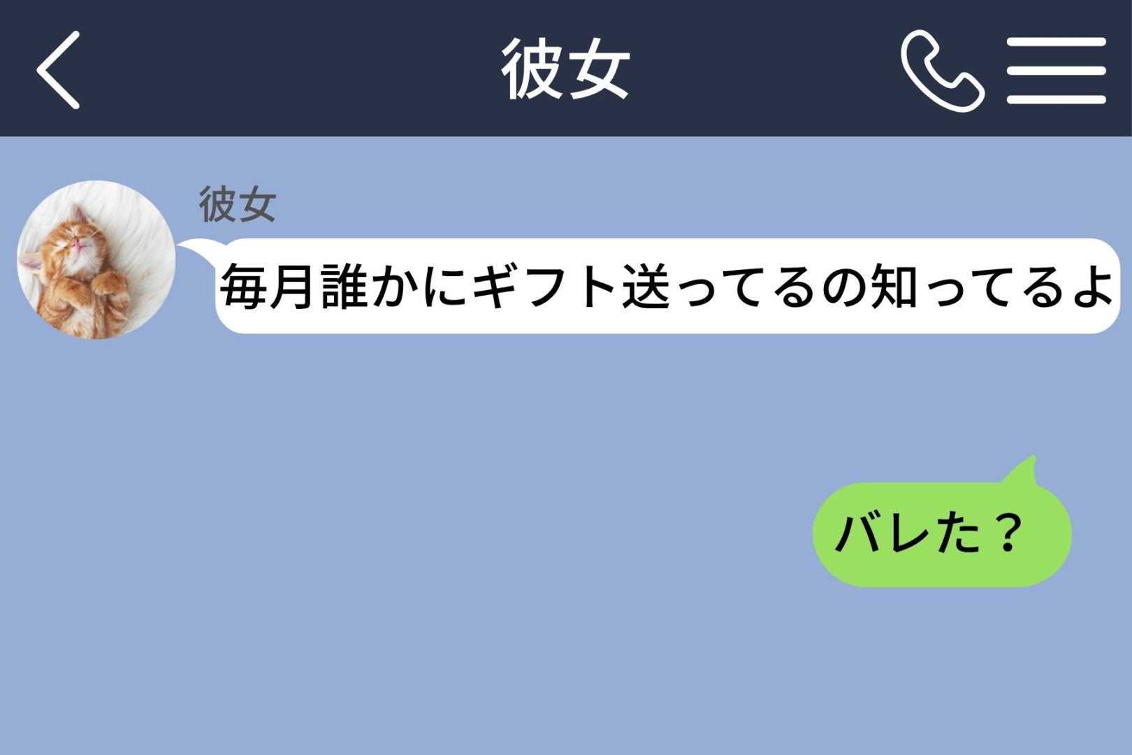 3年隠してきた毎月のギフト。彼女に「バレた？」と返した俺が、ようやく口にできた親友の名前