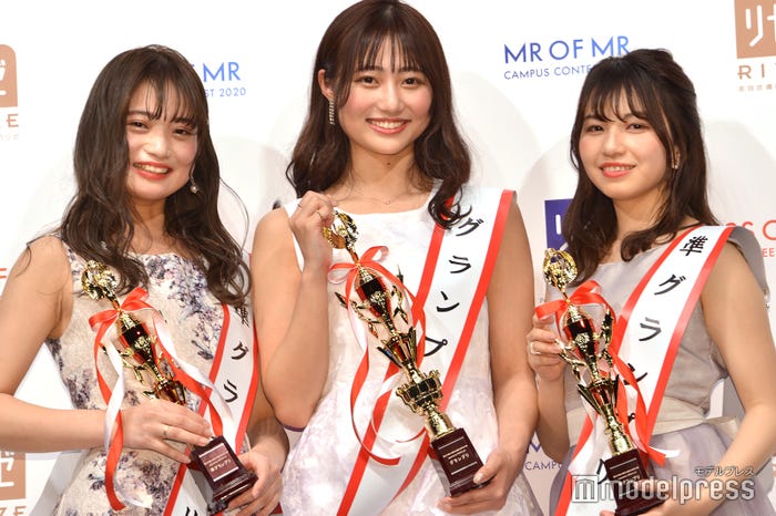 森下花音さん、西脇萌さん、松本楓加さん(C)モデルプレス