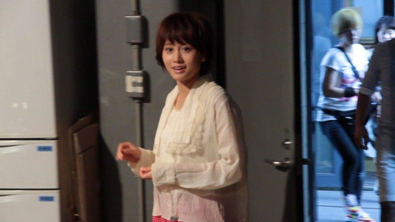 AKB48前田敦子／丸美屋「家族のお茶漬け」メイキングカット