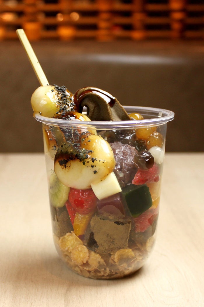 宇治ほうじ茶 プレミアムパフェ￥850（税抜）／画像提供：LIFEstyle