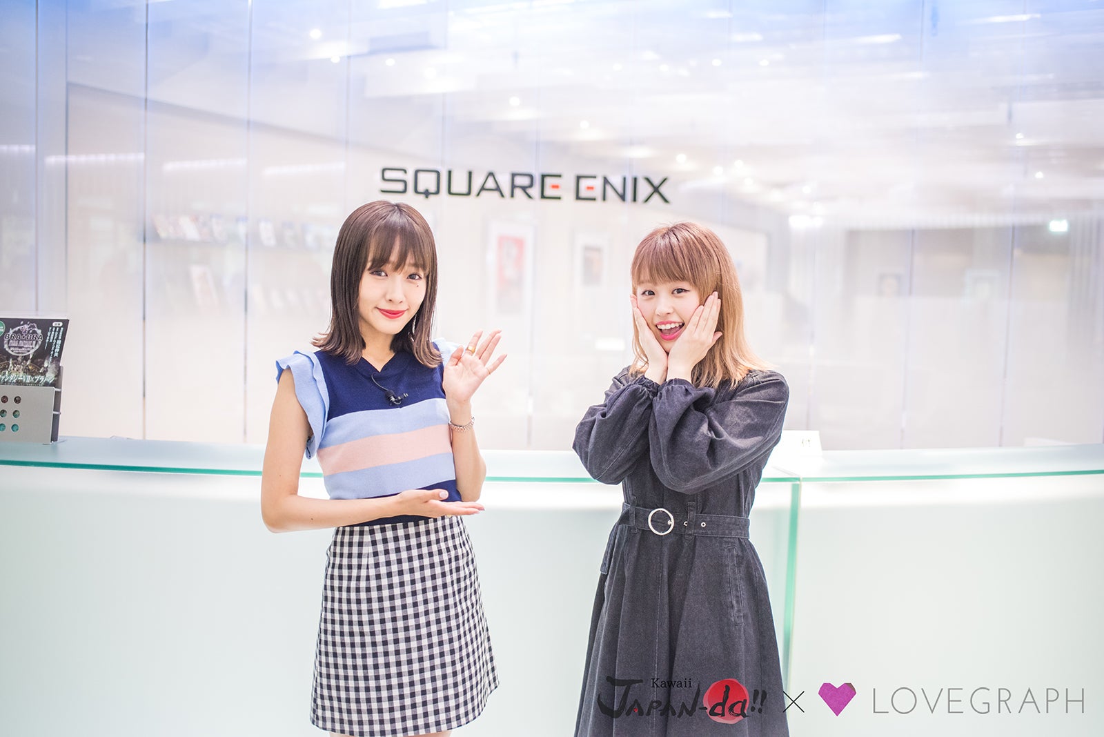 スクエア・エニックスを訪問（写真提供：MBS）