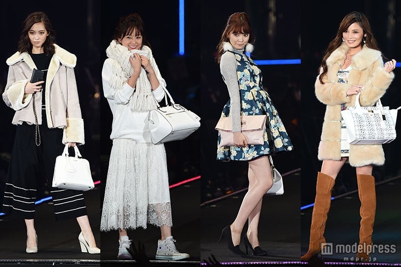 八木アリサ、宮城舞らが秋冬トレンドバッグ＆最新コーデで観客を魅了＜TGC2015A／W＞