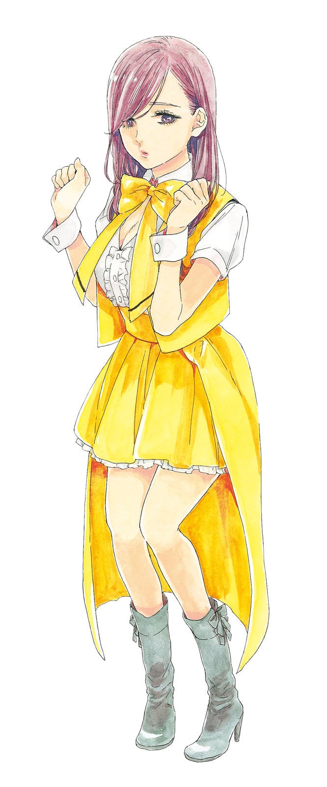 伯方眞妃／原作キャストイラスト（C）平尾アウリ／徳間書店