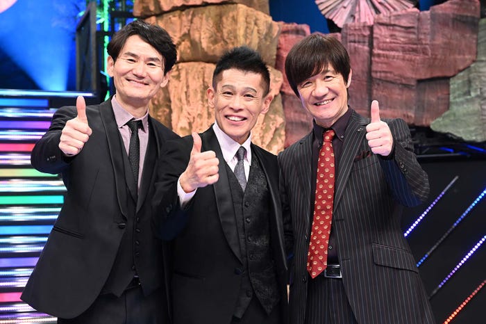 南原清隆、柳沢慎吾、内村光良(C)TBS