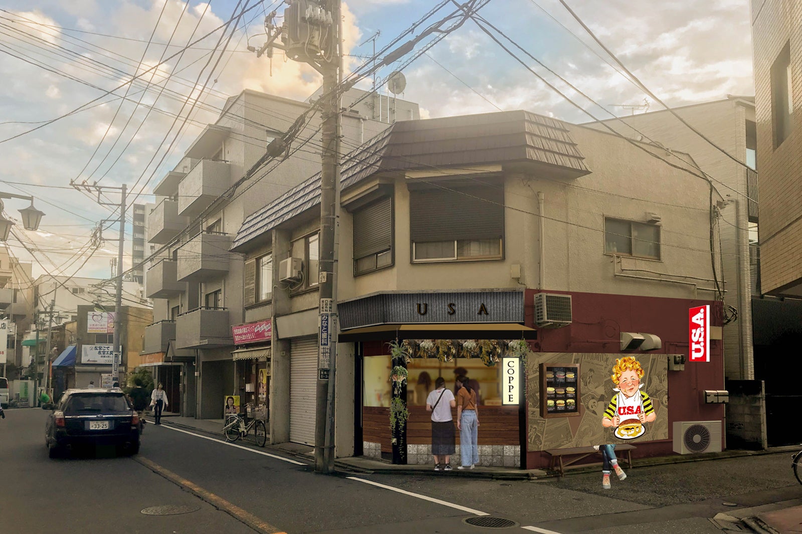 U.S.A.外観／画像提供：U.S.A.