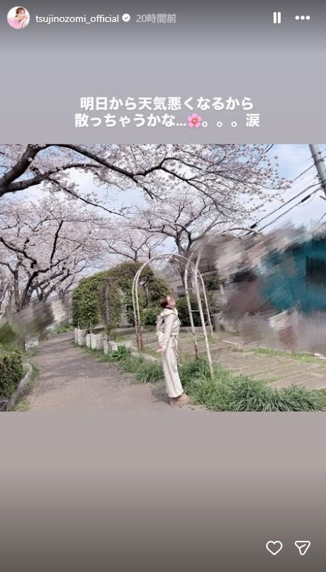 辻希美Instagramストーリーズより