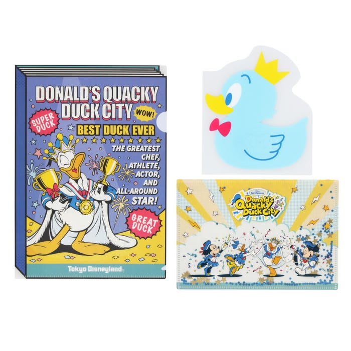 クリアホルダーセット¥1,200(C)Disney