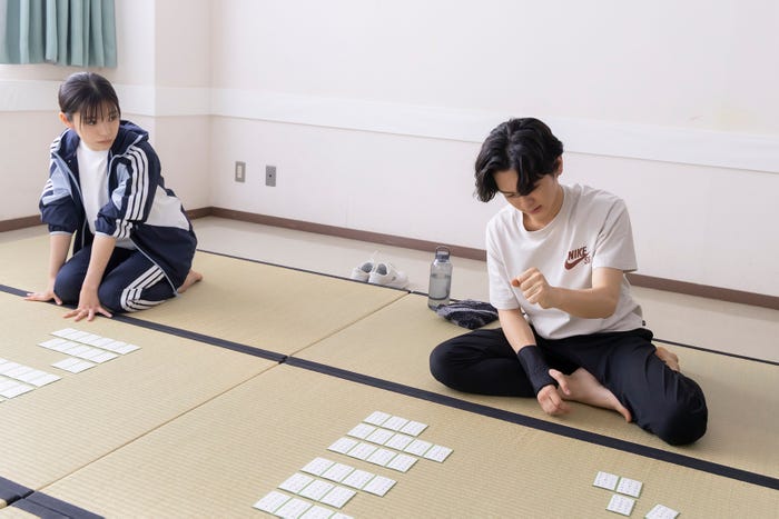 當真あみ、齋藤潤「ちはやふる−めぐり−」第9話(C)日本テレビ