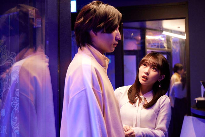 京本大我、田中美久「お迎え渋谷くん」第5話より(C)カンテレ