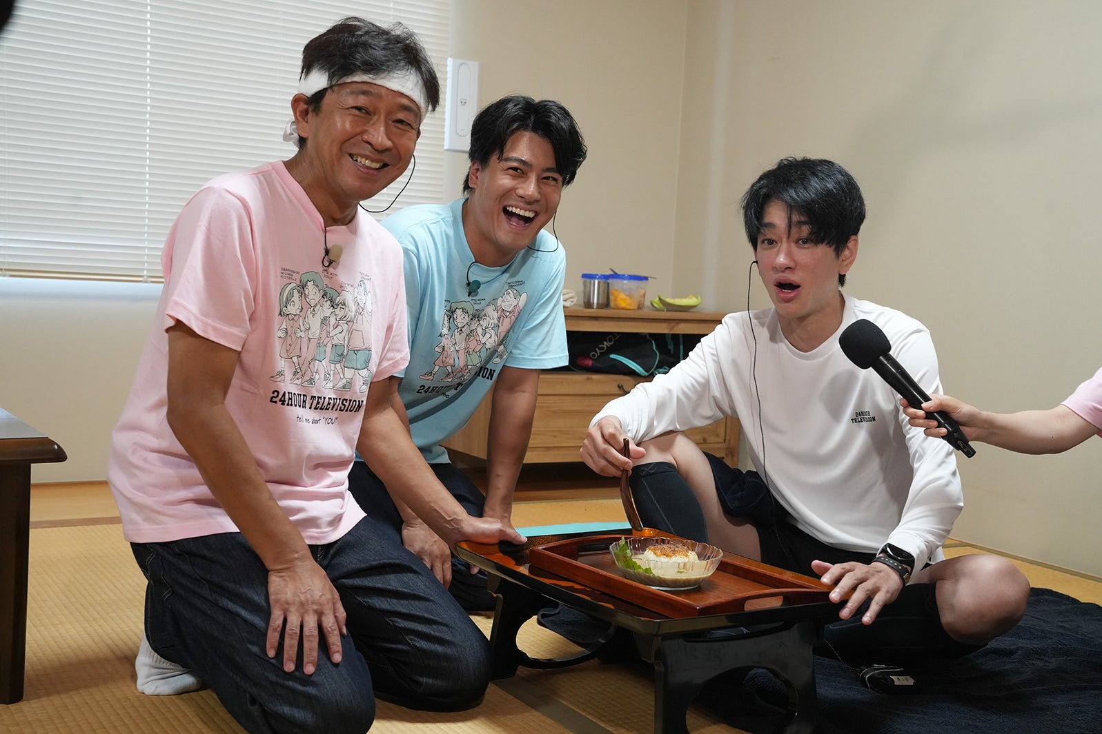 城島茂＆SixTONES森本慎太郎、チャリティーランナー・SUPER EIGHT横山裕にサプライズで“差し入れ”「めっちゃうまい」【24時間テレビ48】