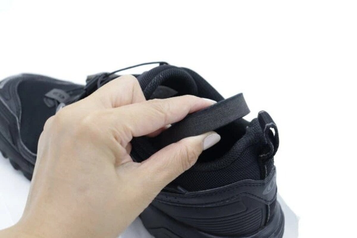 ダイソー　ヒールアップインソール　使用例　厚み