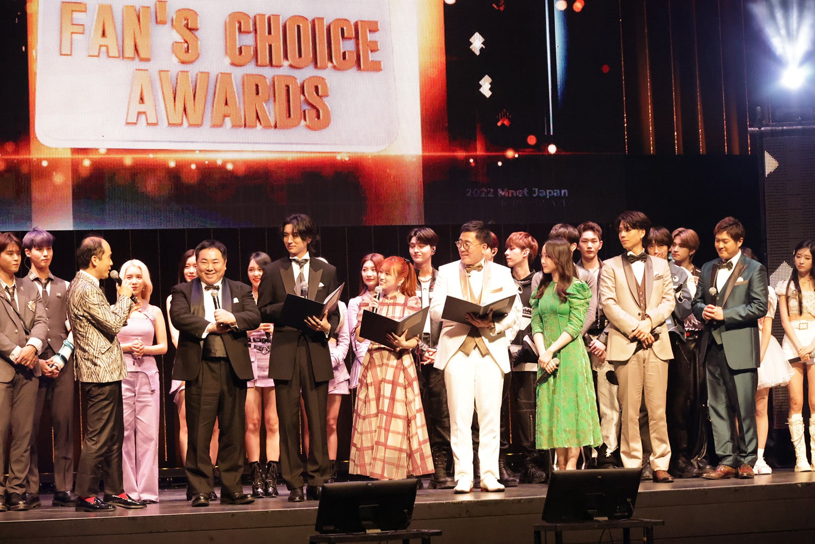 「2022 Mnet Japan Fan’s Choice Awards」の様子（C）CJ ENM Japan