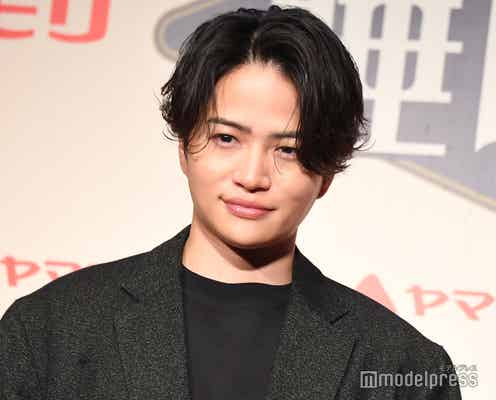 timelesz菊池風磨、新CM発表会見に登場「よる12時を過ぎると眠くなります」