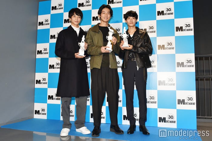 鈴木仁さん、中川大輔さん、若林拓也さん(C)モデルプレス