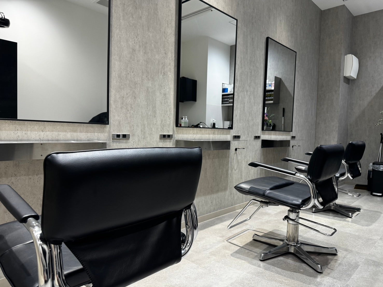 美容室の様子（提供写真）