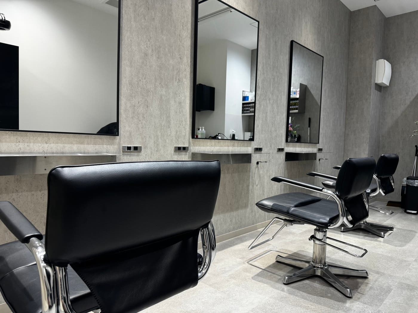 美容室の様子(提供写真)