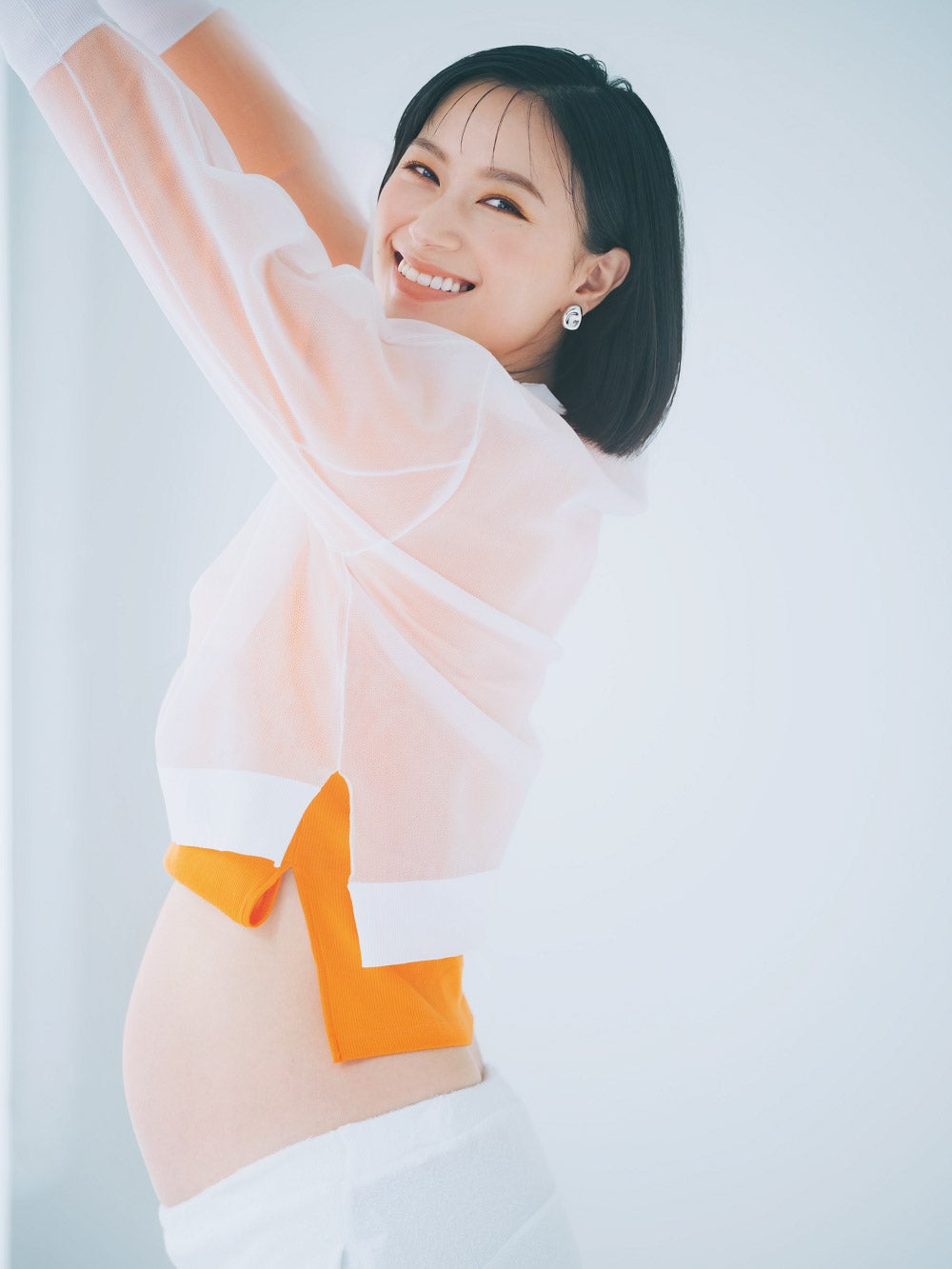 高橋ユウ、第2子の妊娠生活語る　マタニティ姿も披露