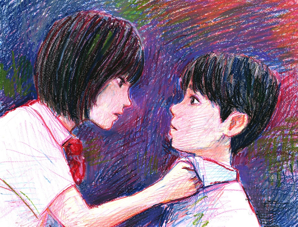 「惡の華」押見修造氏イラスト（C）押見修造／講談社