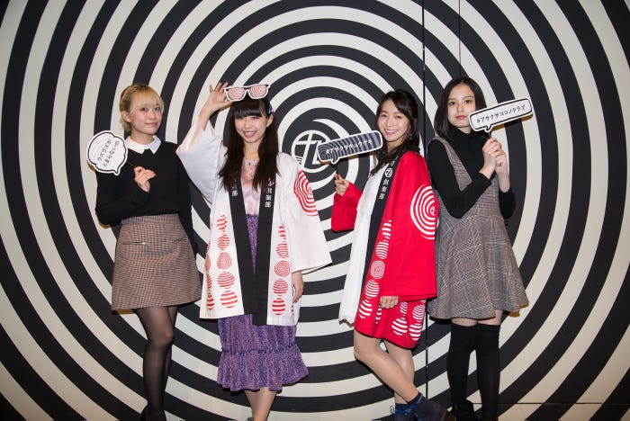 ベイビーレイズJAPAN(右から渡邊璃生、傳谷英里香、大矢梨華子、林愛夏) (提供写真)