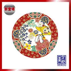 <青郊窯>九谷焼 豆皿(湾岸君)2,200円 (直径:約9.5cm)/提供画像