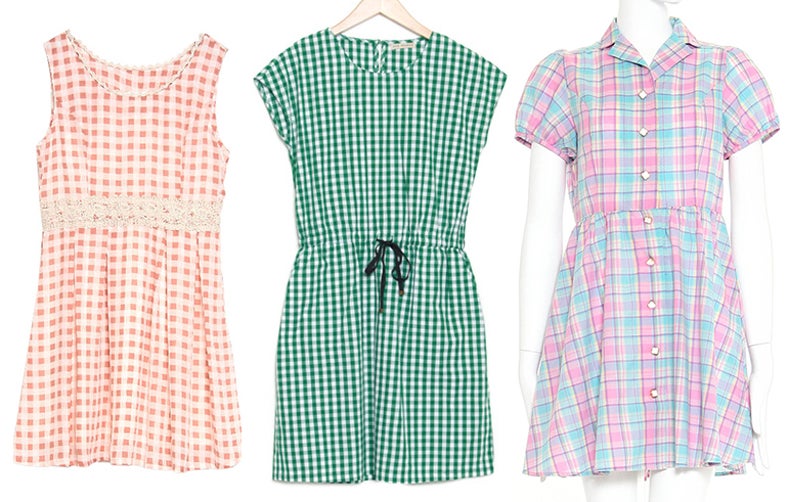 「チェック柄ワンピ」で永遠にモテる！妹系可愛く恋もゲット♡