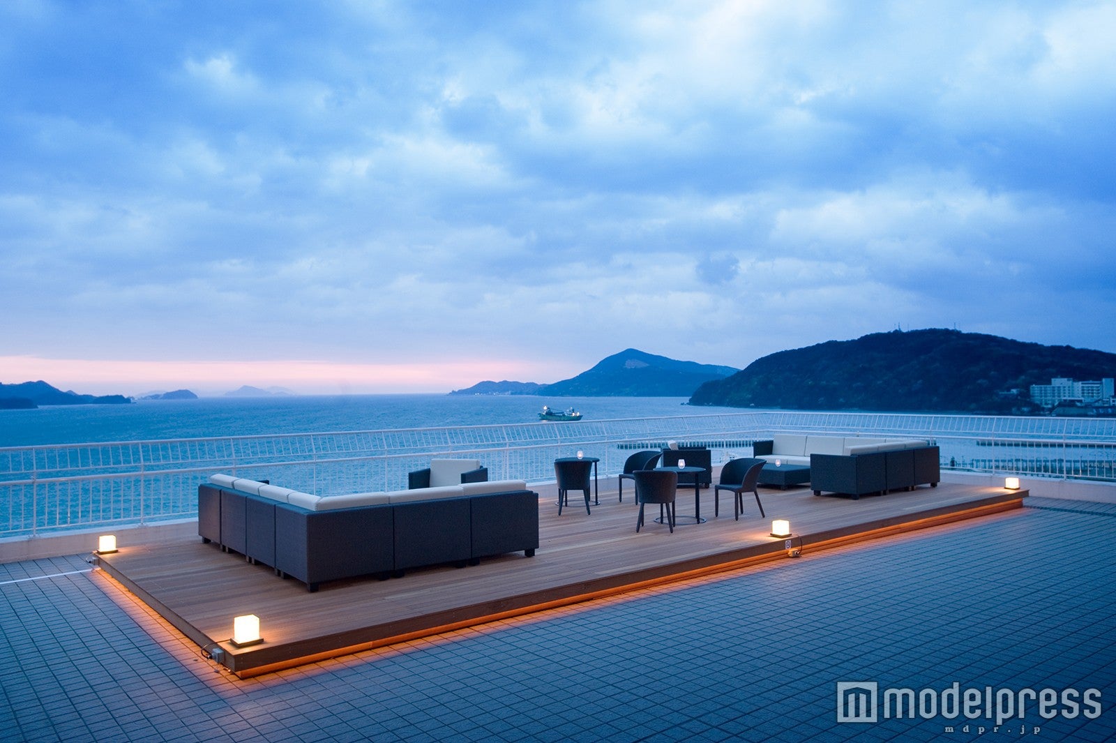 「鳥羽国際ホテル」テラス／ 画像提供：鳥羽国際ホテル