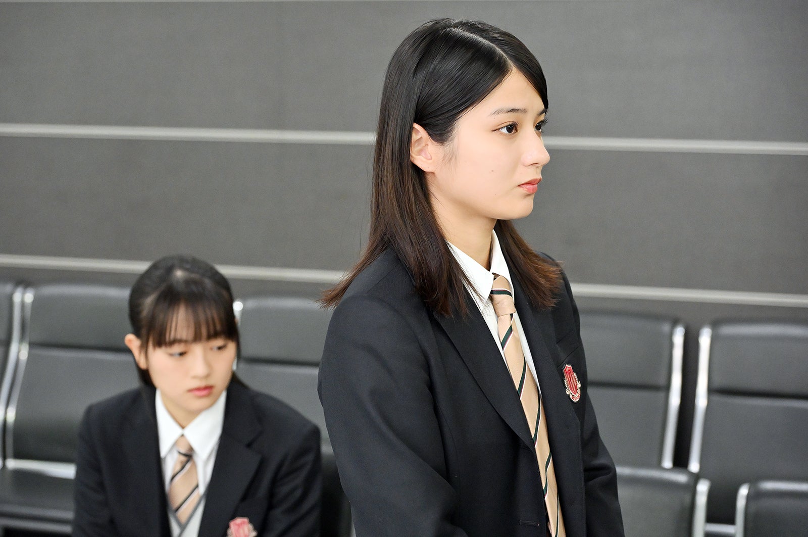 上坂樹里、蒔田彩珠「御上先生」第3話（C）TBS