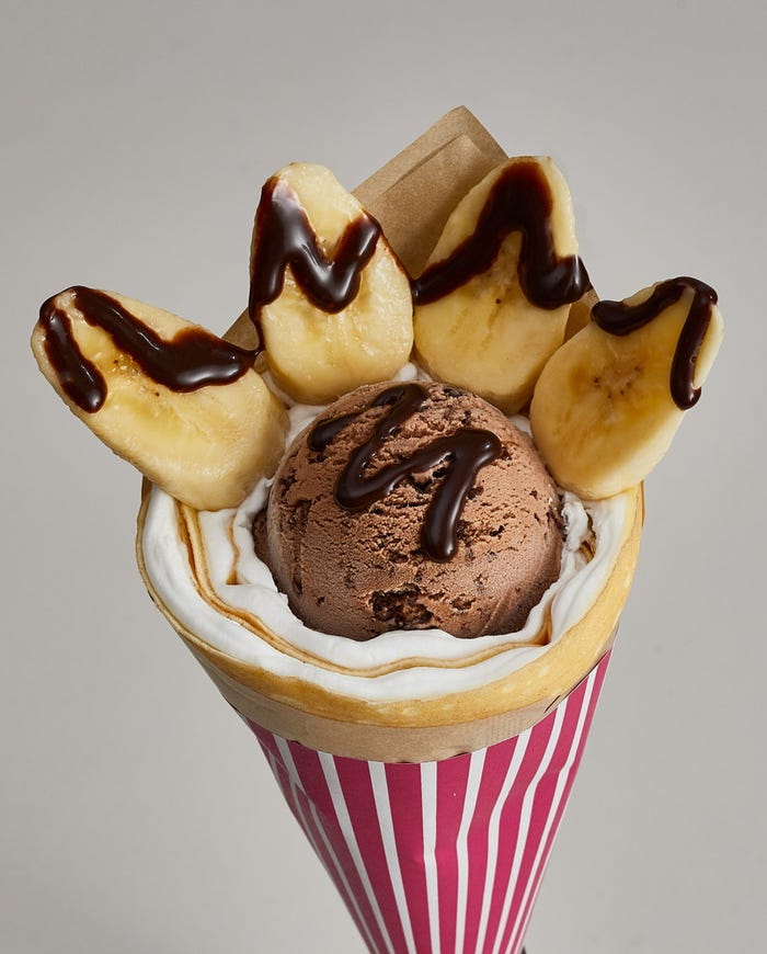 チョコバナナ&アイスクリーム/画像提供:B‐Rサーティワン アイスクリーム