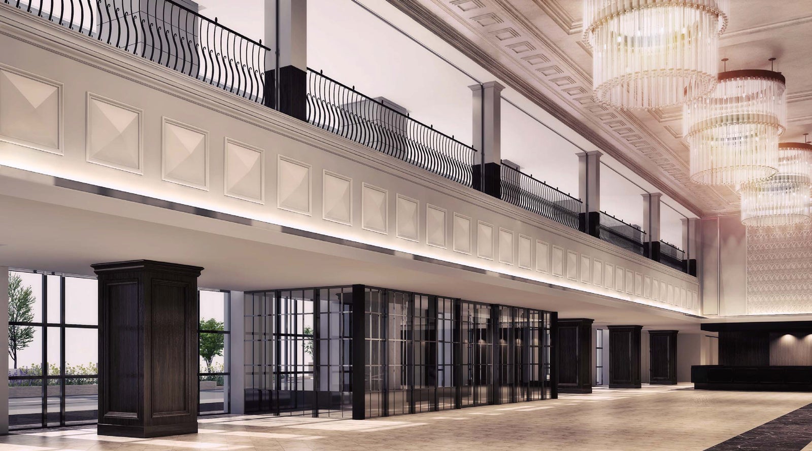 エントランスロビー／TM ＆ （C） Universal Studios. All rights reserved．CR19-0997