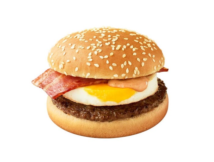 月見バーガー/画像提供:日本マクドナルド