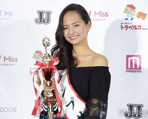 “日本一のミスキャンパス”青学・山賀琴子さん 3冠受賞で「半端無く動じない、オーラが凄い」との声<Miss of Miss 2016>