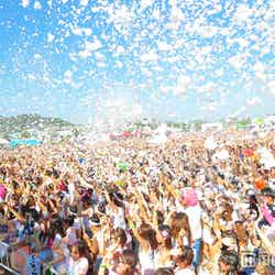 バブルラン2015年の様子/画像提供:スポーツワン