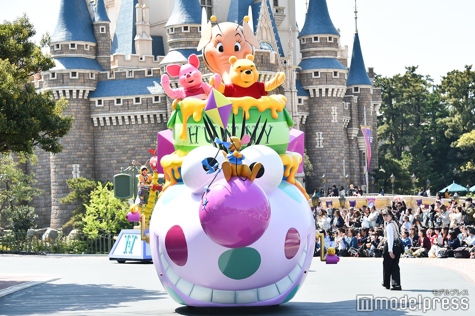 ピグレット、プーさん／パレード「ドリーミング・アップ！」（C）モデルプレス（C）Disney