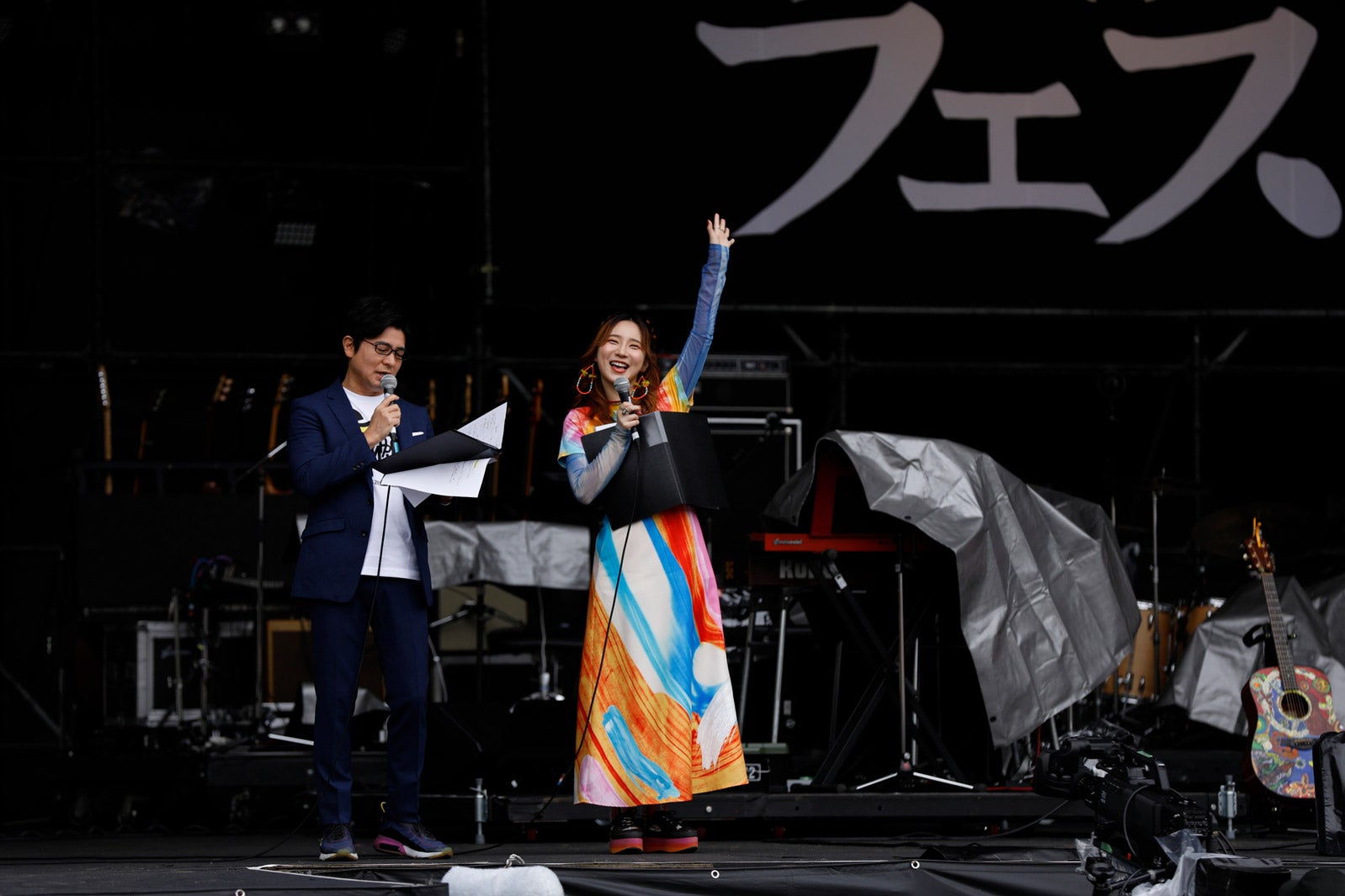 安東弘樹、ファーストサマーウイカ（提供写真）