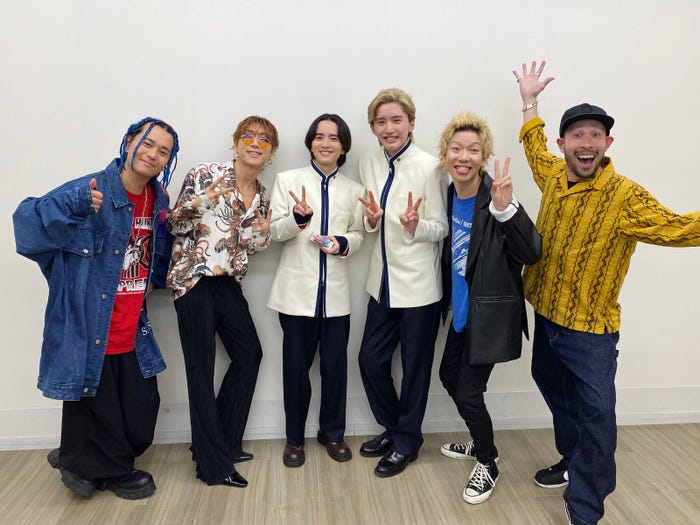 SUPER BEAVER、板垣李光人、道枝駿佑(C)テレビ朝日