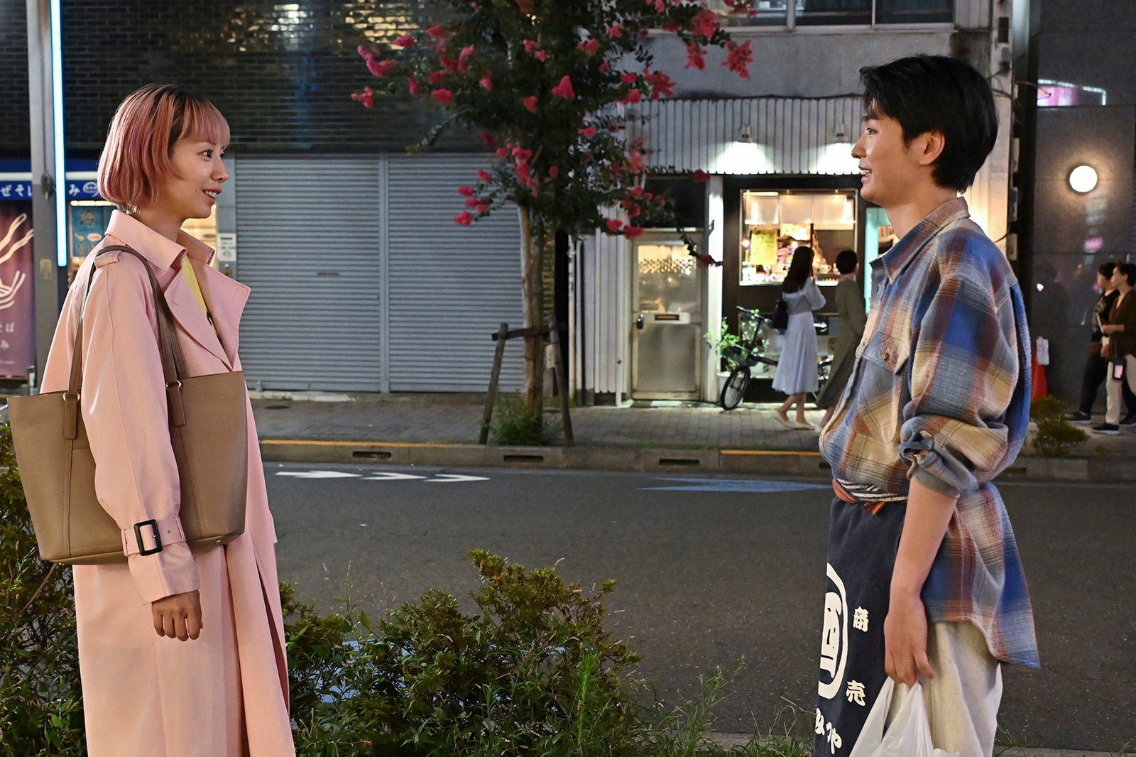 夏帆、青木柚（C）TBSスパークル／TBS