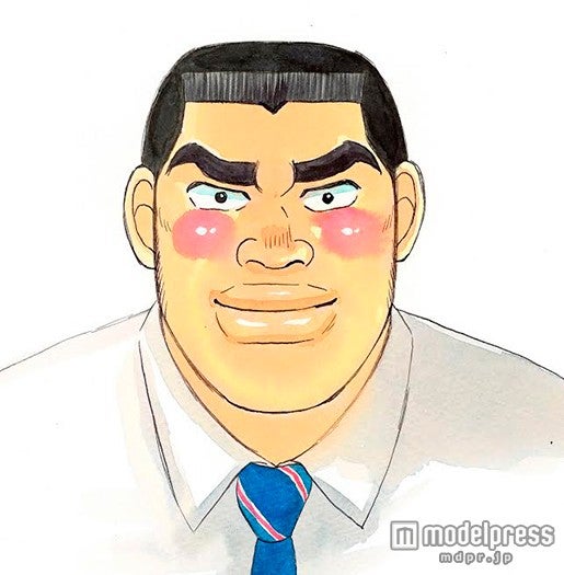 鈴木亮平演じる剛田猛男（C）アルコ・河原和音／集英社