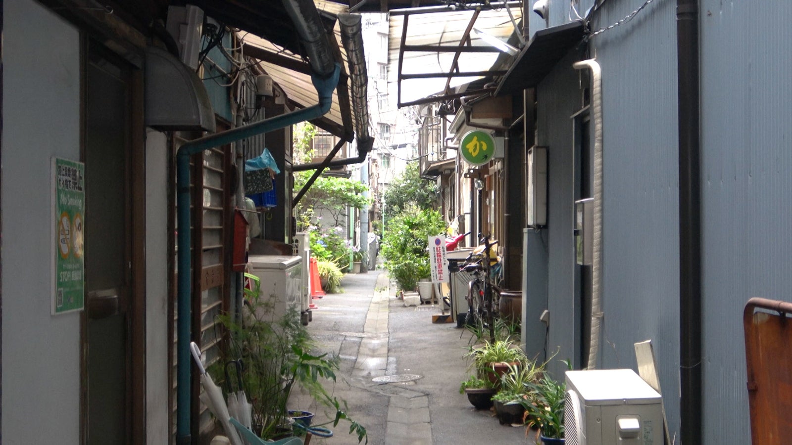 月島路地（C）NHK