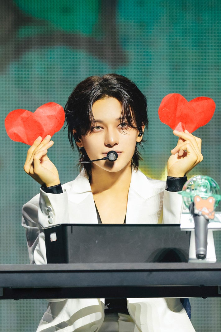 WOOYOUNG／ATEEZ（撮影：上山陽介）