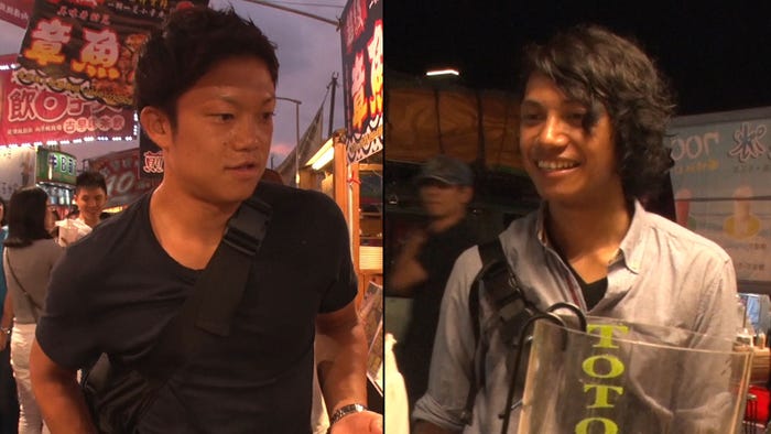 裕ちゃん、あきら/「あいのり:Asian Journey」第12話より(C)フジテレビ