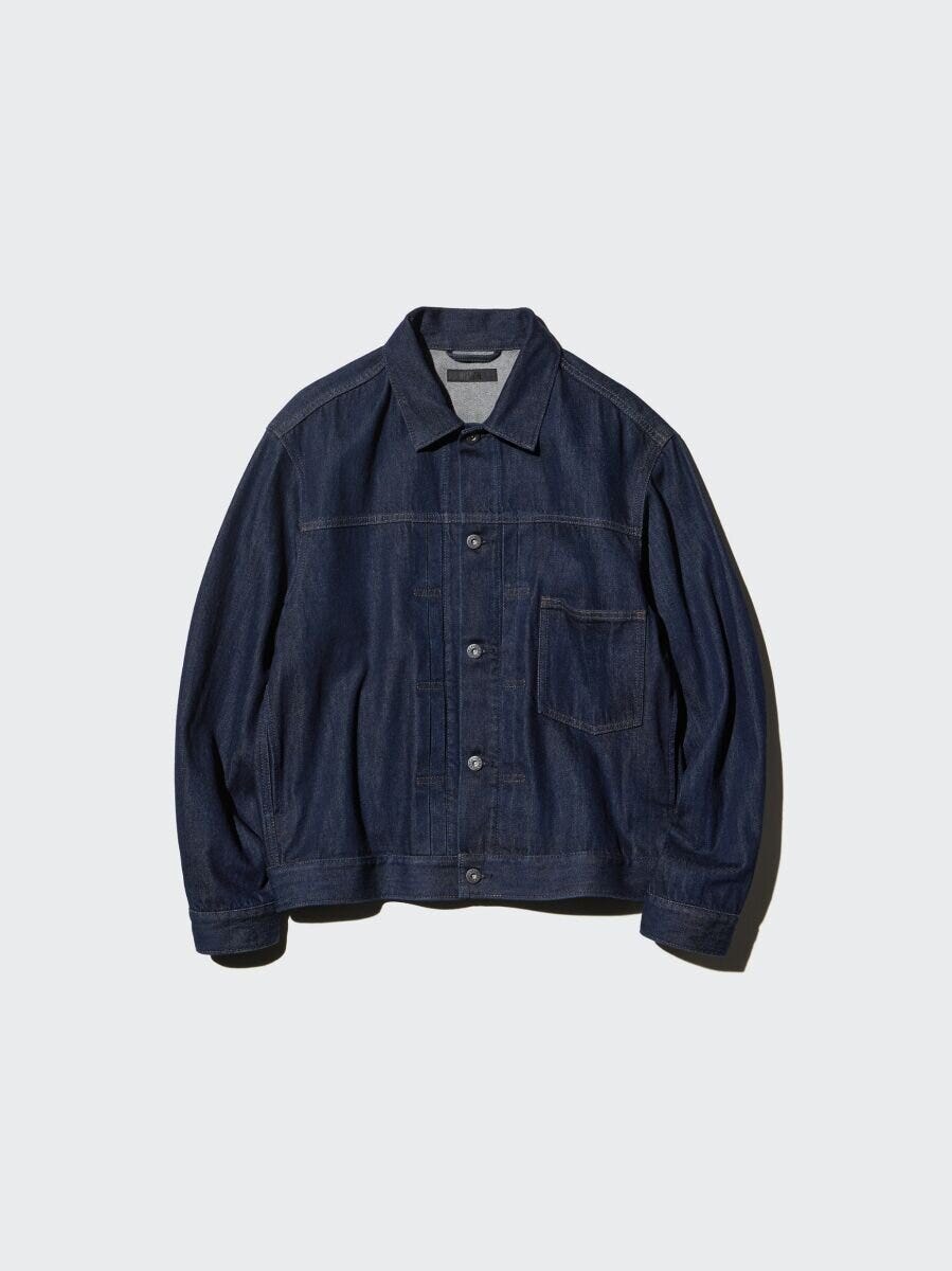 2026ユニクロ春大人女性おすすめデニムトラッカージャケット