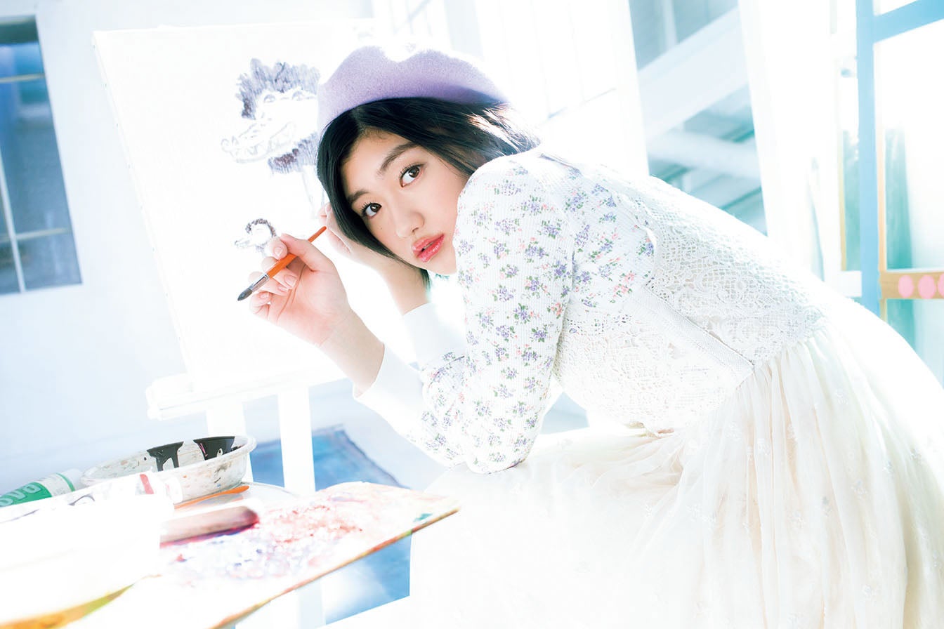 小林歌穂（撮影：桑島智輝／写真提供：ワニブックス）