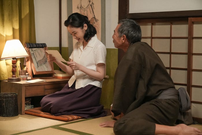 趣里、柳葉敏郎「ブギウギ」第42話(C)NHK