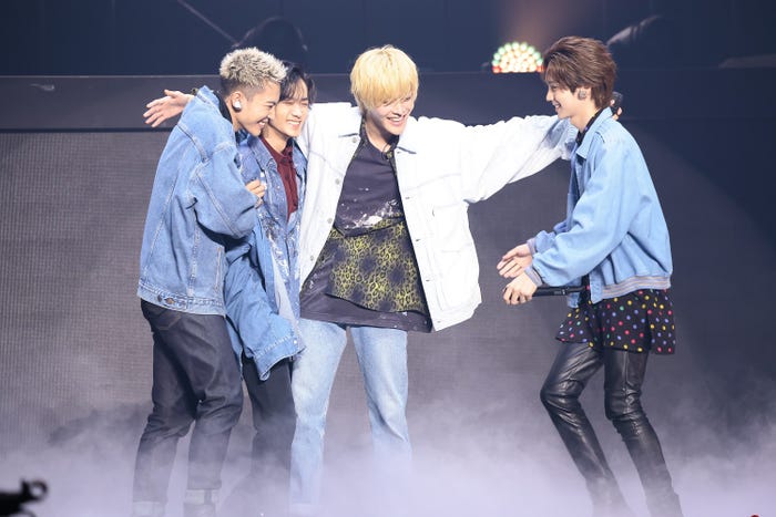 三山凌輝、川村壱馬、中本悠太、吉野北人「HiGH&LOW THE WORST X」PREMIUM LIVE SHOW(C)2022「HiGH&LOW THE WORST X」製作委員会(C)高橋ヒロシ(秋田書店)HI-AX