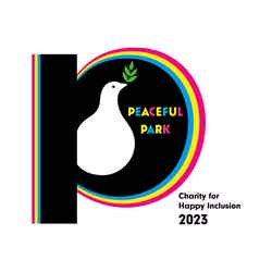 「PEACEFUL PARK 2023 -Charity for Happy Inclusion-」ロゴ（提供写真）