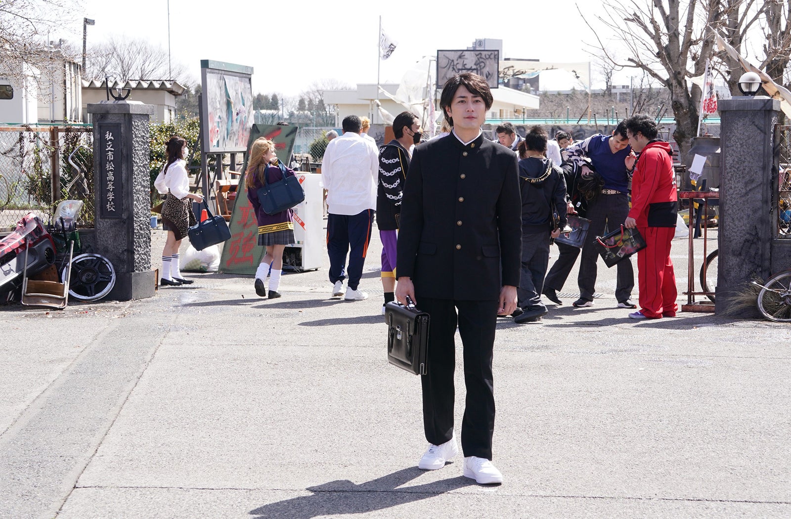 間宮祥太朗／「ナンバMG5」第1話より（C）フジテレビ